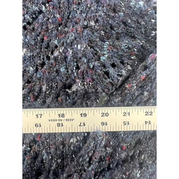 Jeans by Buffalo Sweater Womens Extra Large Navy Blue Knit Eloisa Long Sleeve - Picture 4 of 7